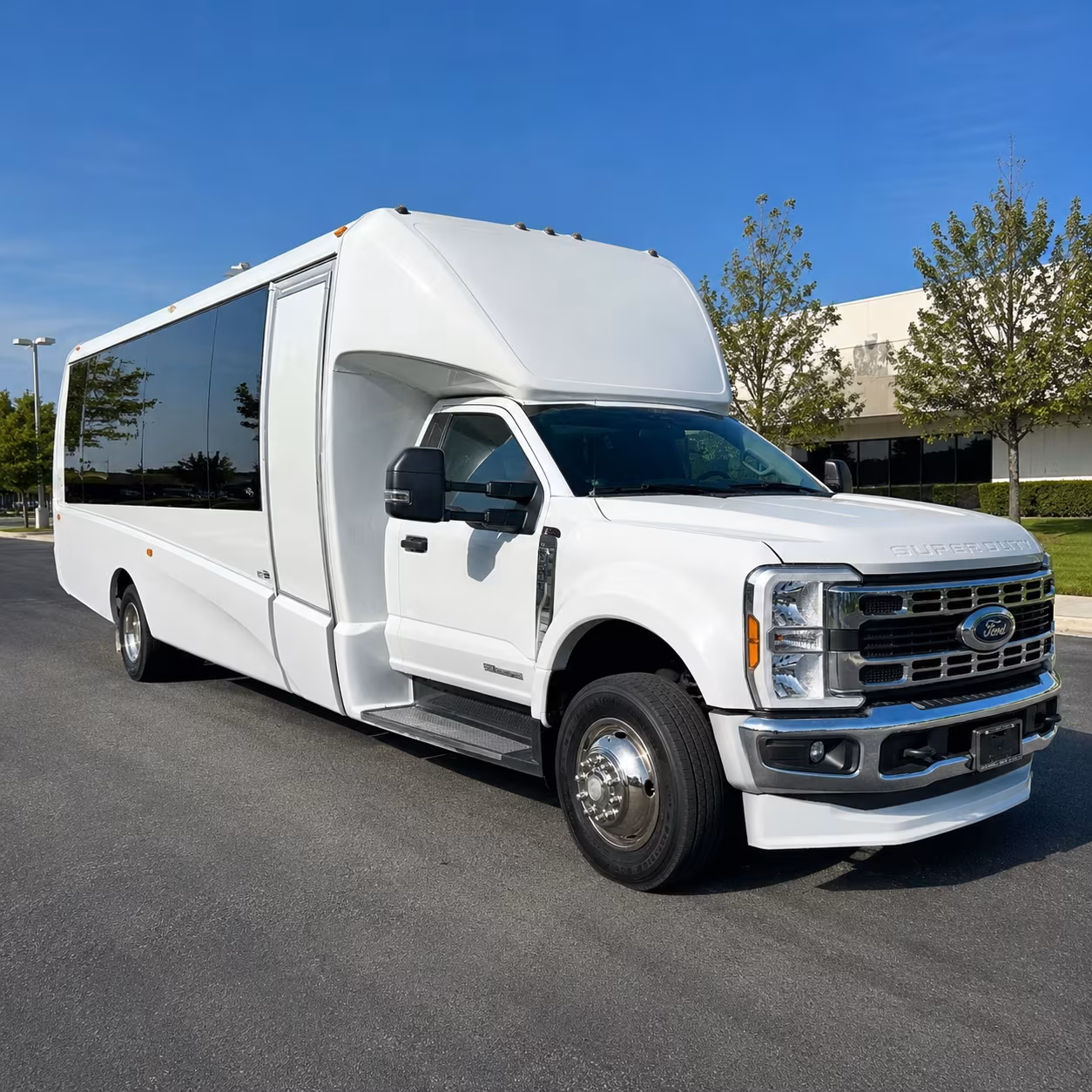 Fremont Airport Shuttle & Transportation party bus exterior