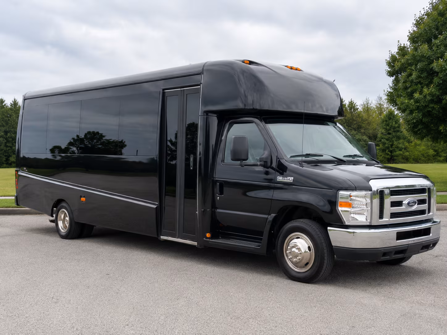 Fremont Airport Shuttle & Transportation party bus exterior