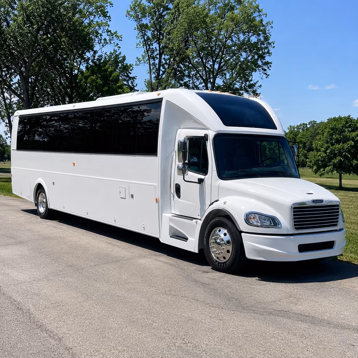 Fremont Birthday, Sweet 16, & Quinceañera Transportation party bus exterior