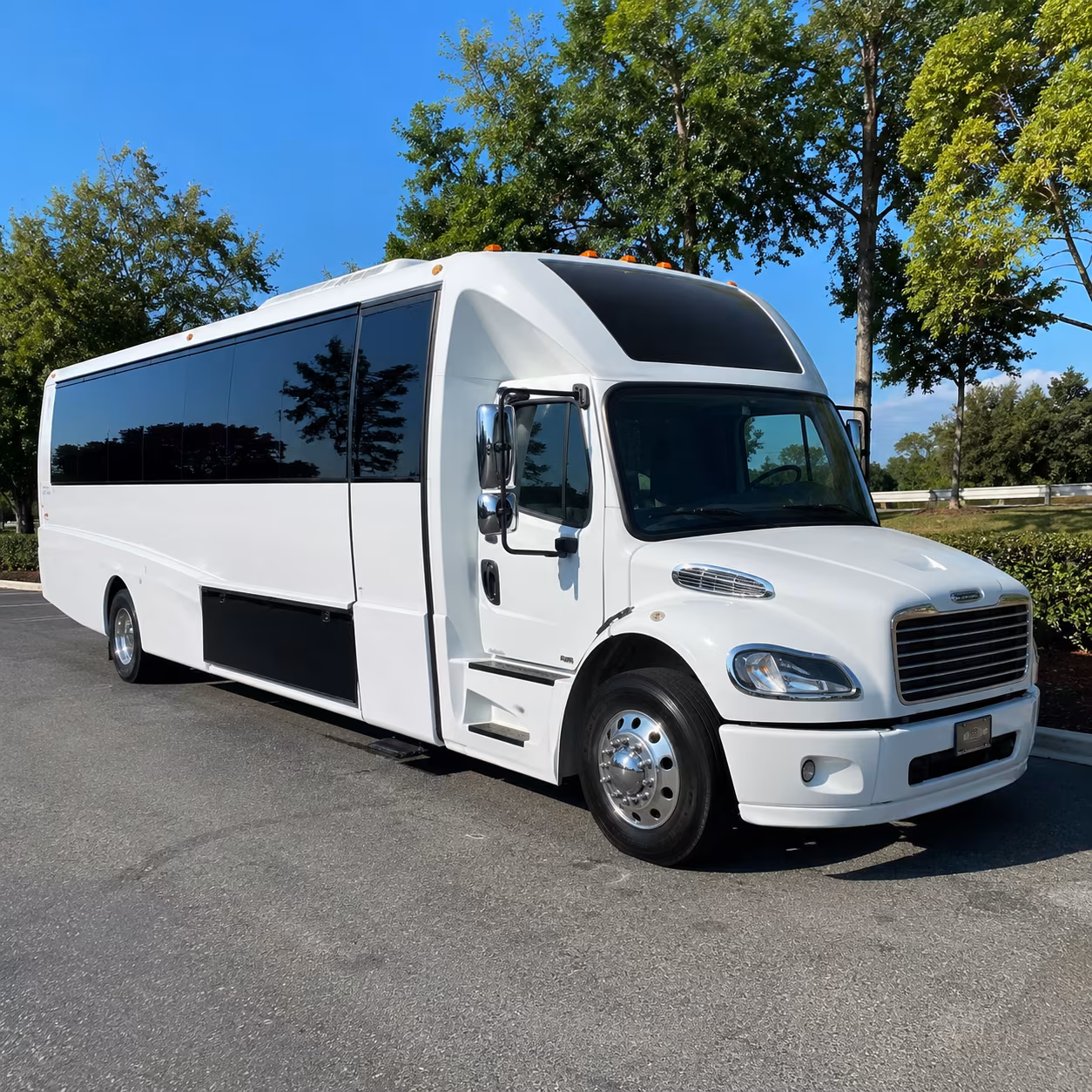 Fremont Concert & Music Festival Transportation party bus exterior