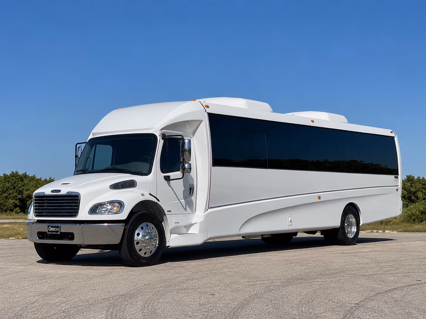 Fremont Concert & Music Festival Transportation party bus exterior