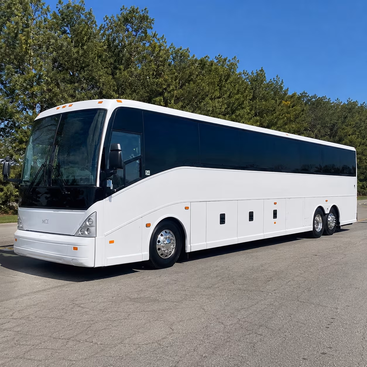 Fremont Corporate Transportation party bus exterior
