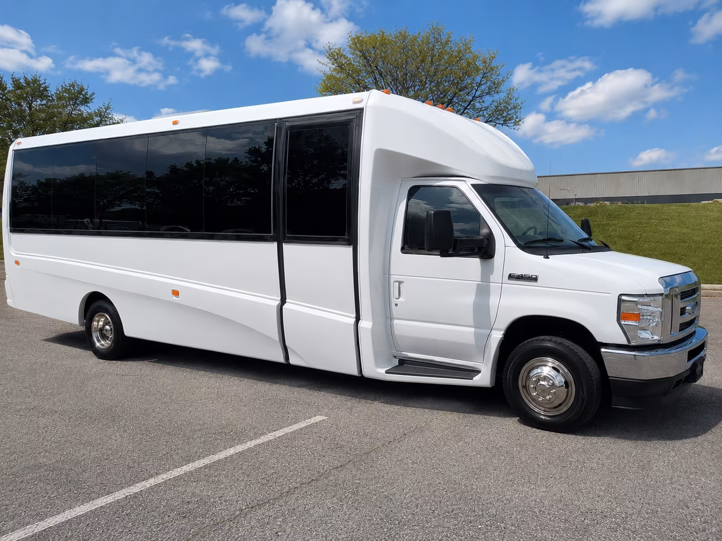 Fremont Corporate Transportation party bus exterior