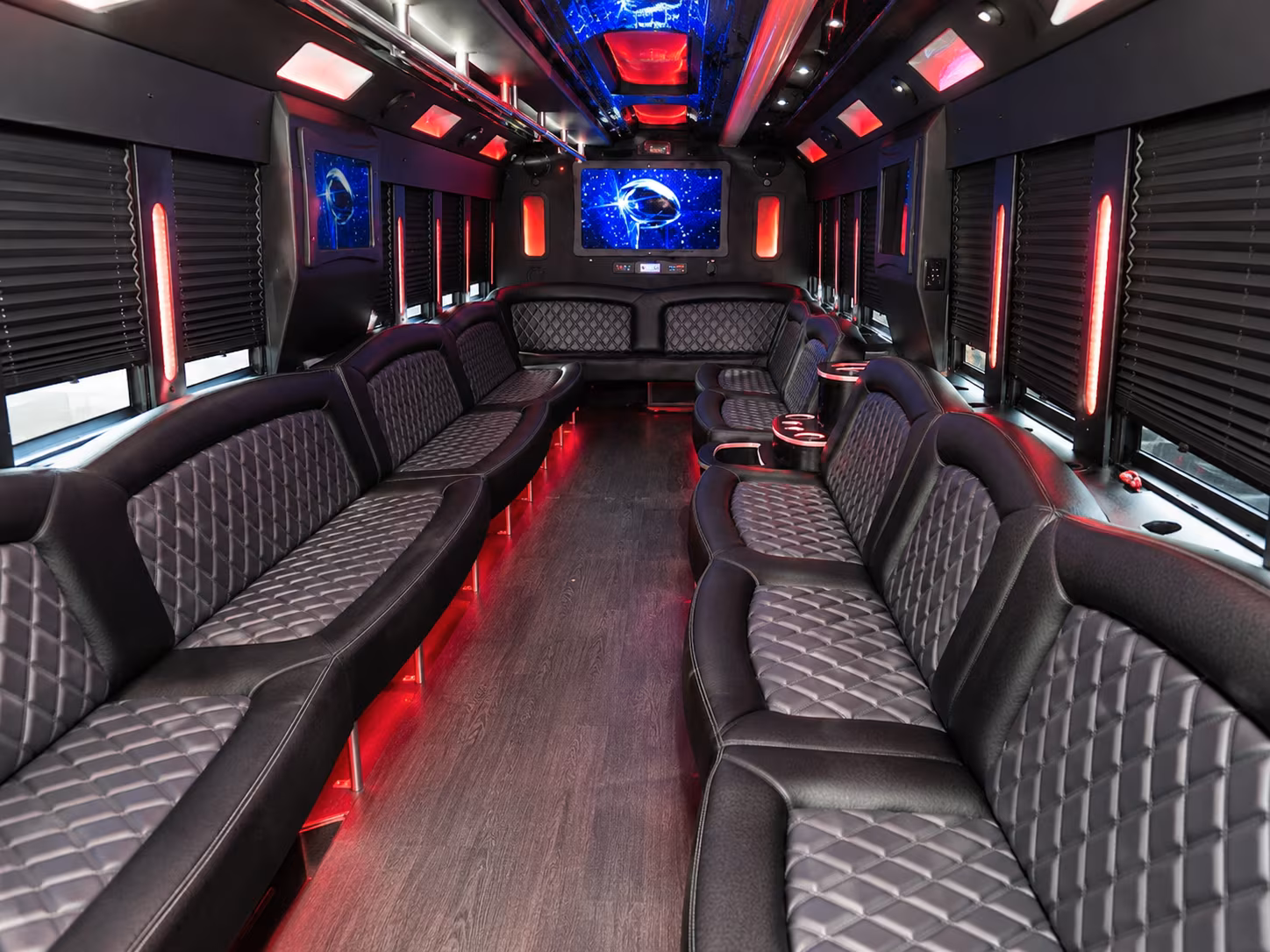 Fremont Prom & Homecoming Transportation party bus exterior