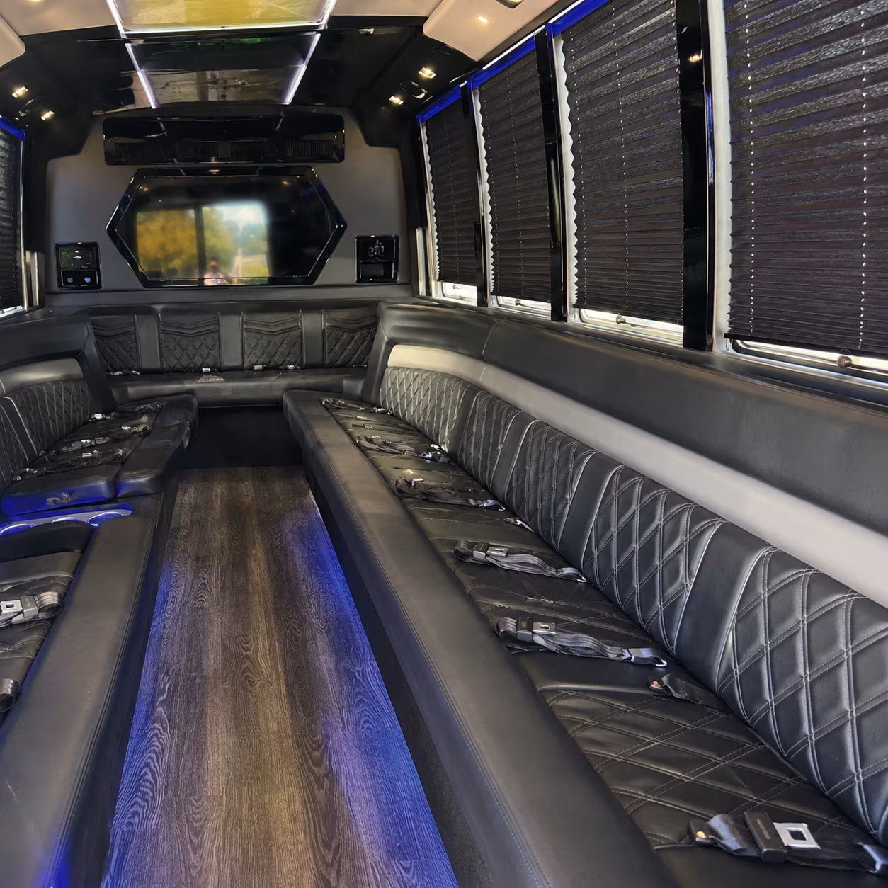 Fremont Prom & Homecoming Transportation onboard seating