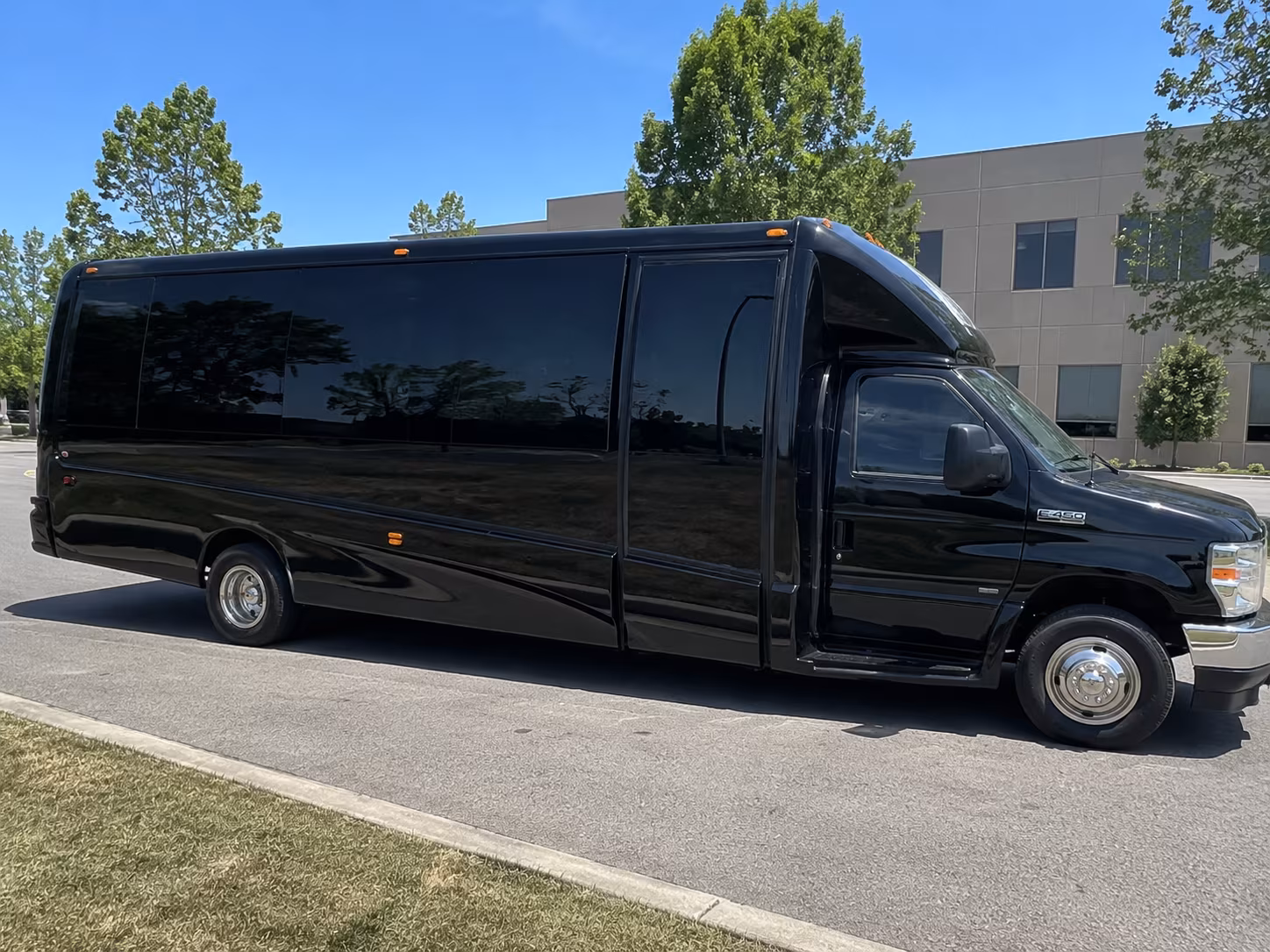 Fremont Prom & Homecoming Transportation party bus exterior