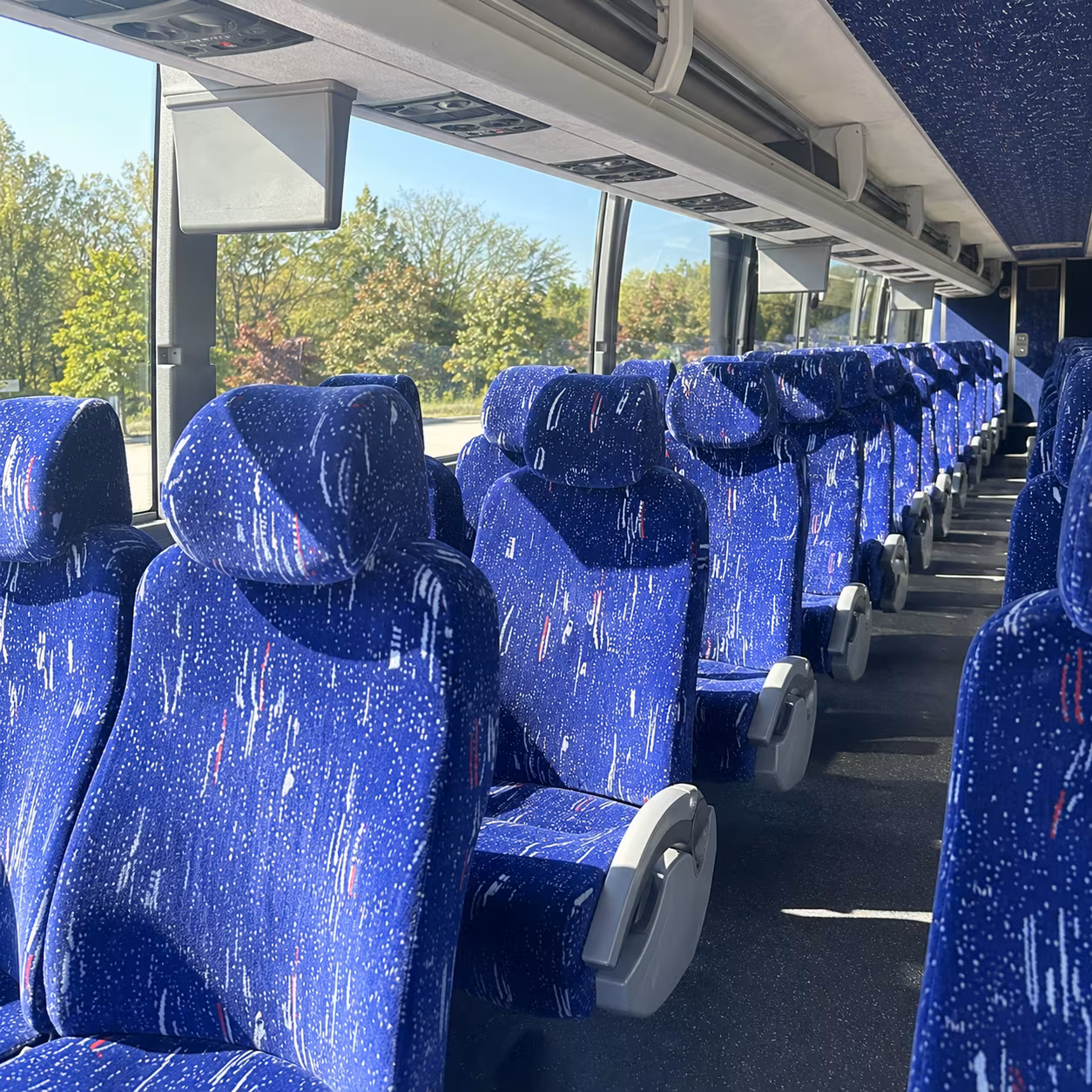 Fremont School Event Transportation party bus exterior