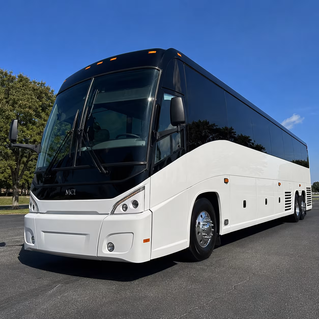 Fremont School Event Transportation party bus exterior