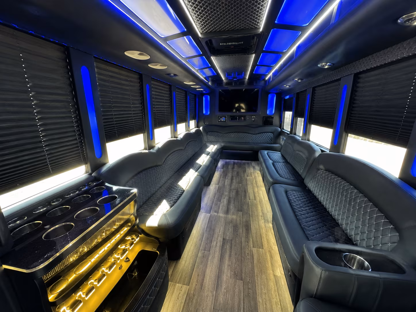 minibus interior