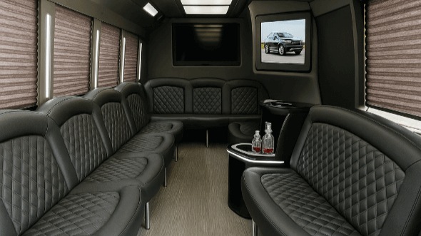 fremont 20 passenger party bus rental
